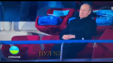 Władimir Putin podczas ceremonii otwarcia igrzysk olimpijskich