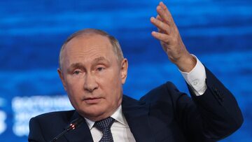 Władimir Putin podczas Wschodniego Forum Ekonomicznego