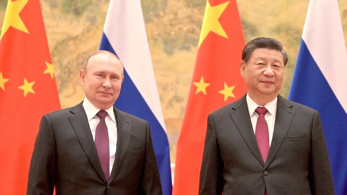 Władimir Putin i Xi Jinping