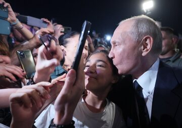 Władimir Putin w Derbent