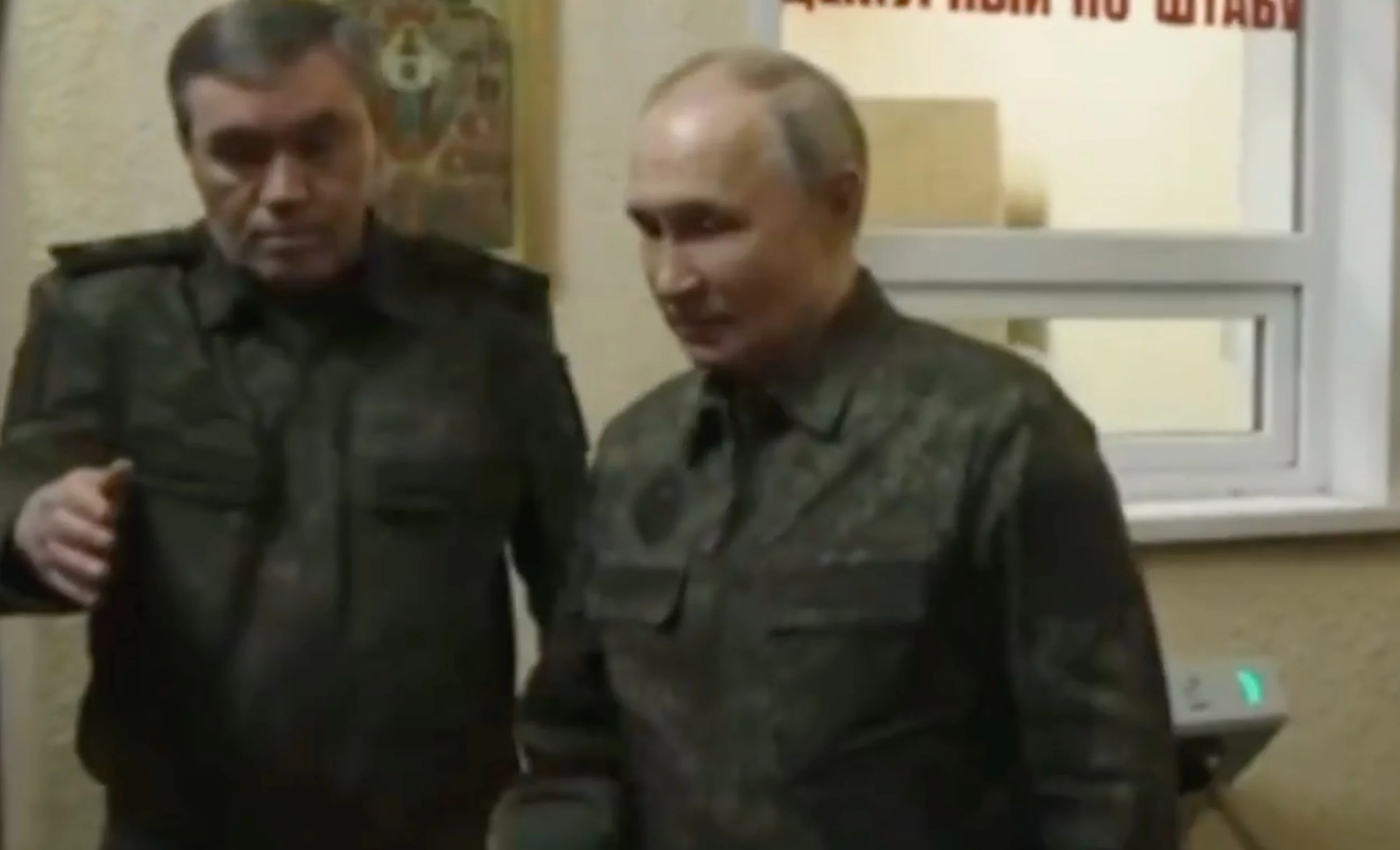 Putin w Obwodzie kurskim