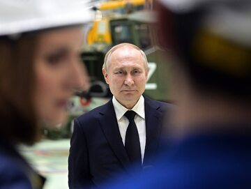 Władimir Putin w Sankt Petersburgu