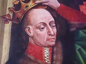 Władysław Jagiełło, wizerunek z katedry wawelskiej, II poł. XV wieku
