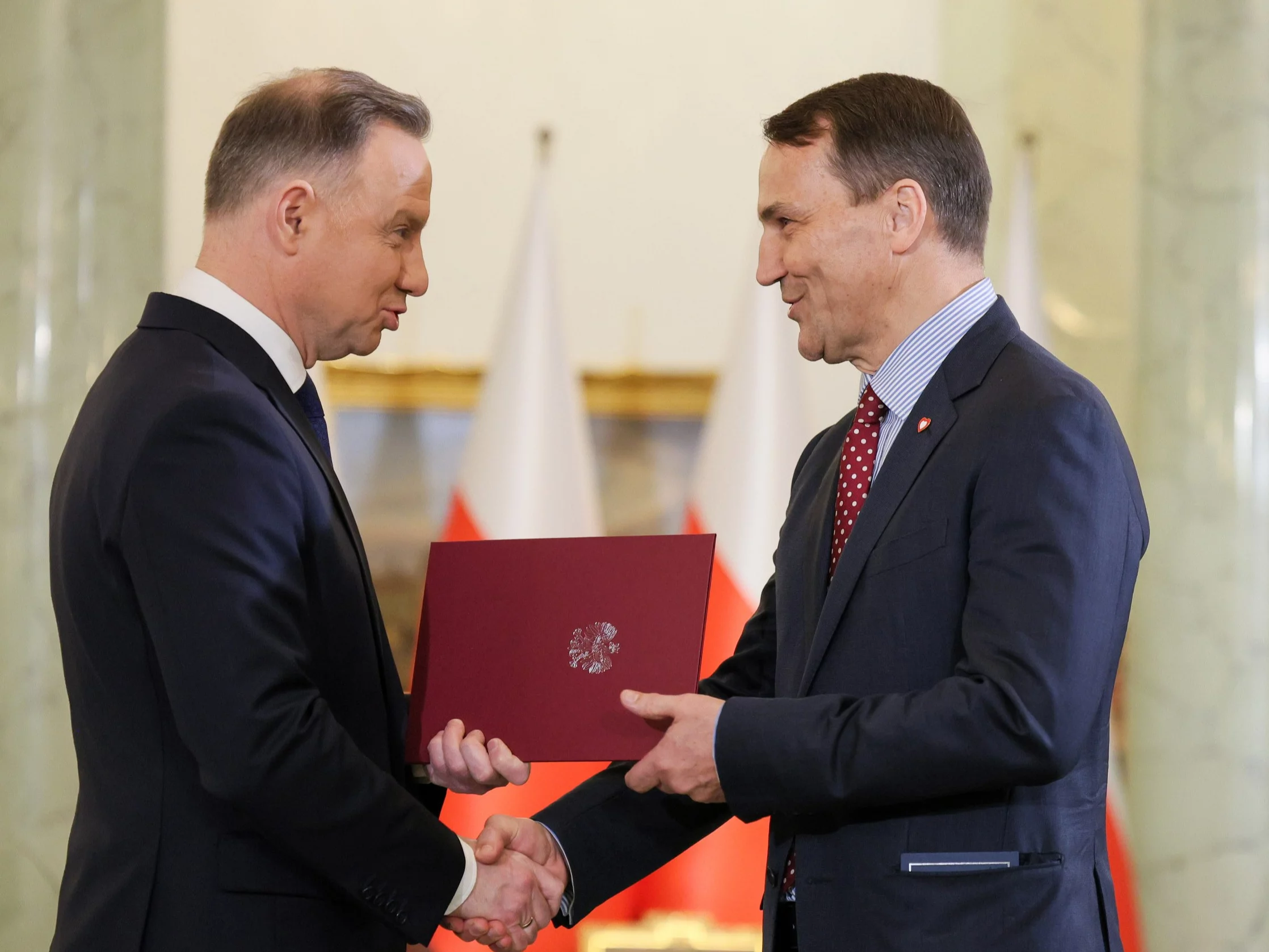 Andrzej Duda i Radosław Sikorski