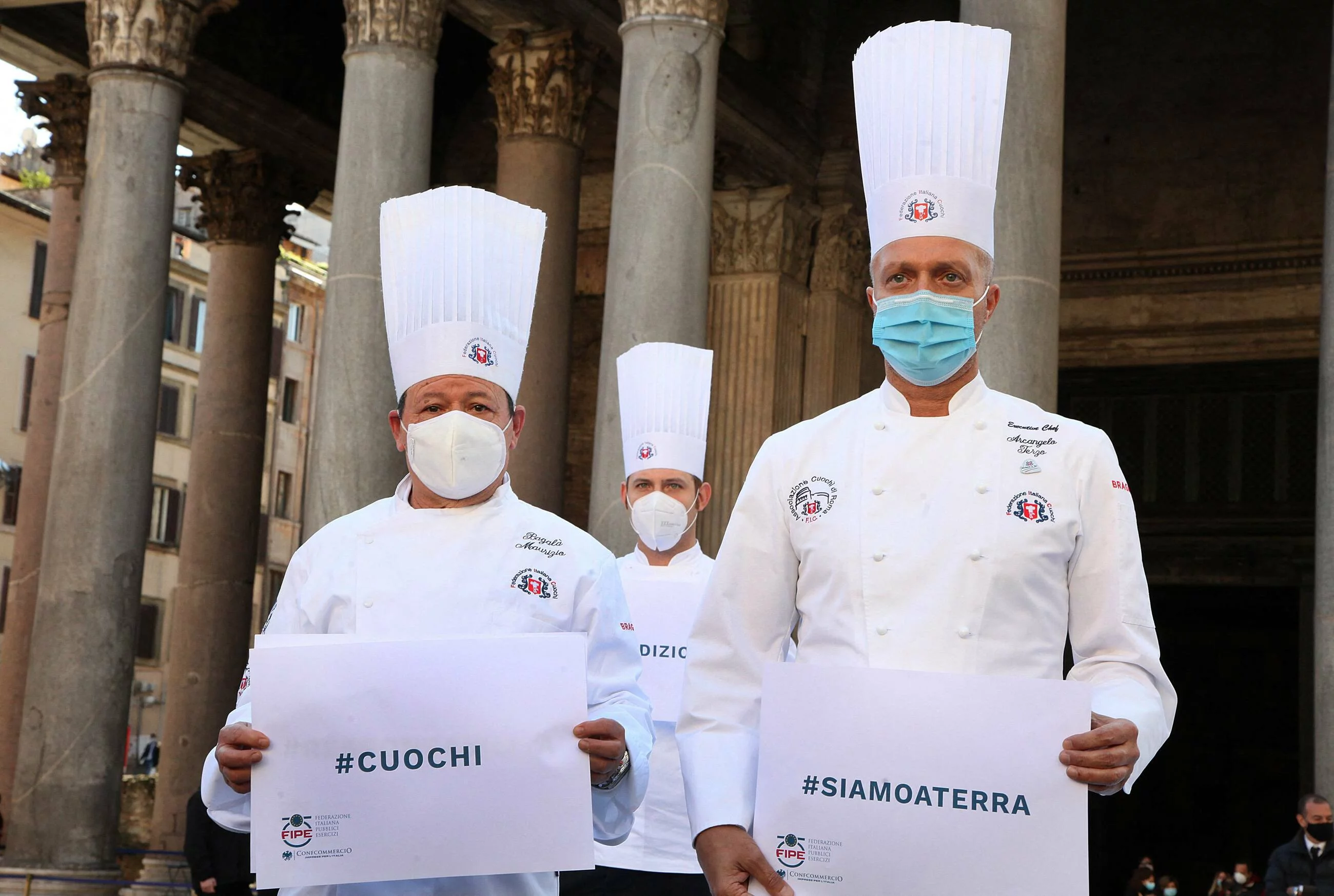 Protest włoskich kucharzy i restauratorów