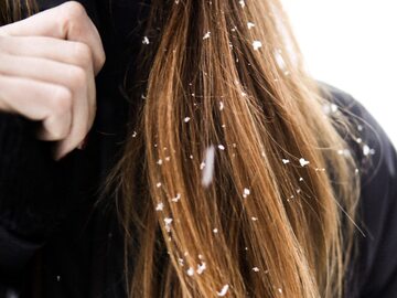Włosy zimą