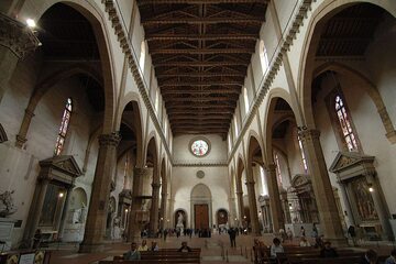 Wnętrze bazyliki Santa Croce