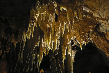 Wnętrze Jaskini Mamuciej