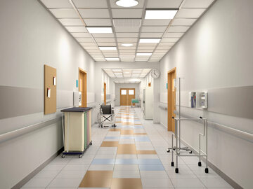 Wnętrze szpitala, zdj. ilustracyjne