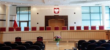 Wnętrze Trybunału Konstytucyjnego