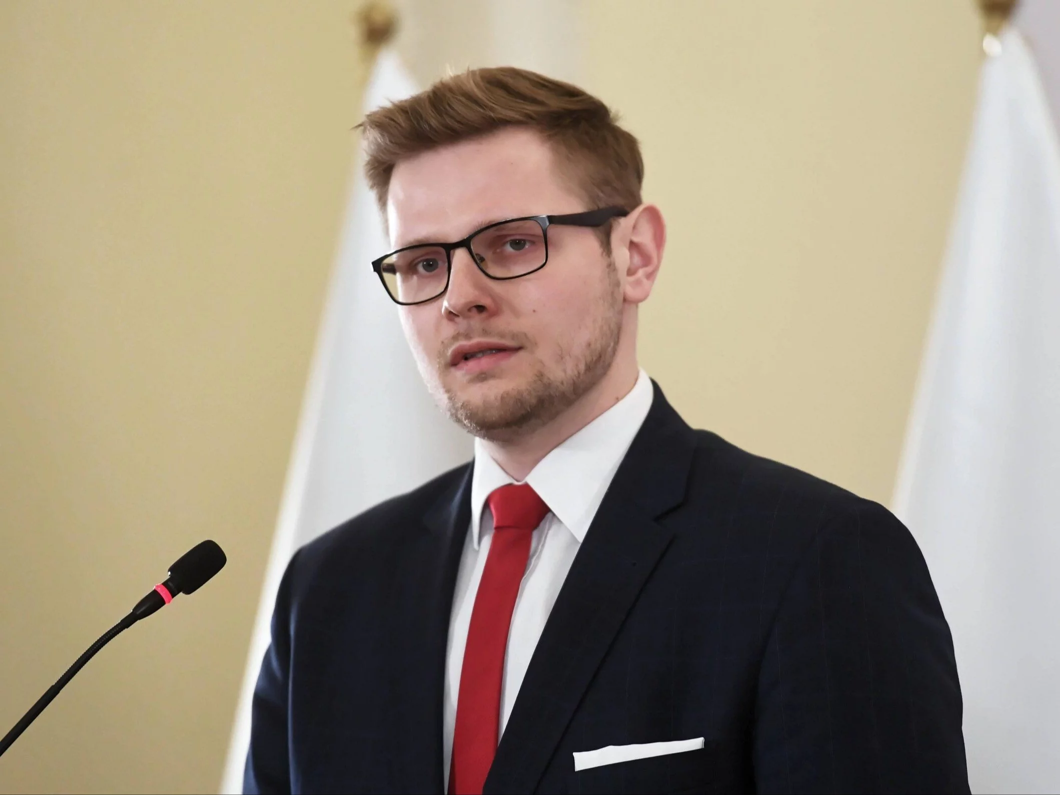 Były wiceminister sprawiedliwości Michał Woś