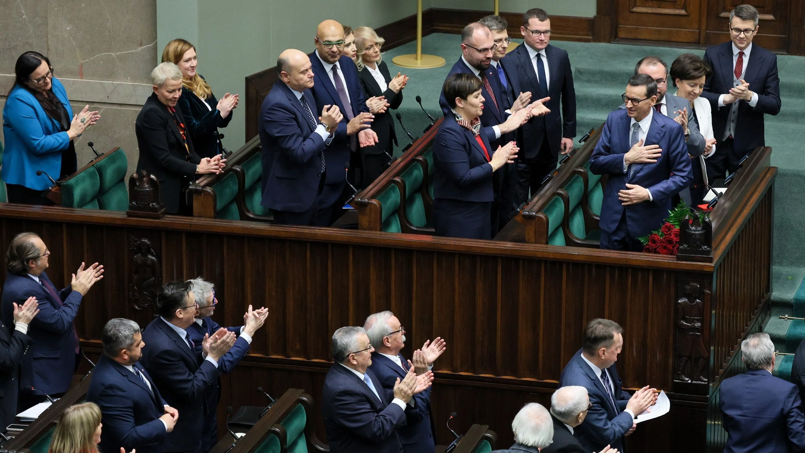 Kadr z posiedzenia Sejmu