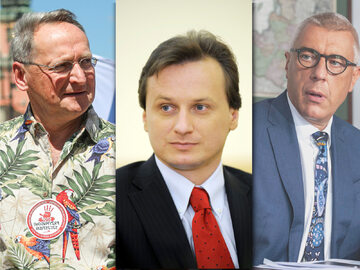 Wojciech Cejrowski, Tomasz Sommer, Roman Giertych