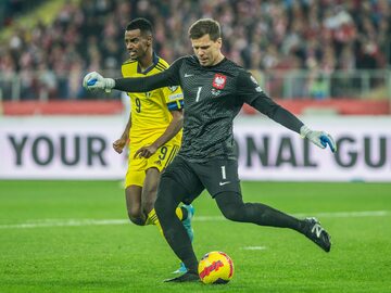 Wojciech Szczęsny w meczu ze Szwecją