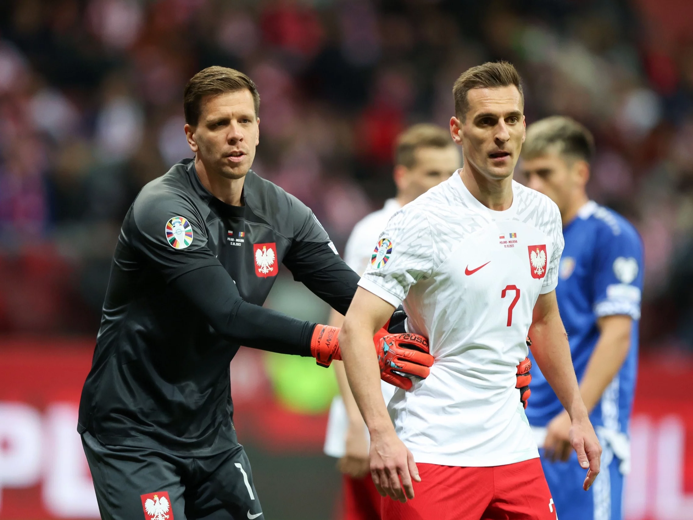 Wojciech Szczęsny i Arkadiusz Milik