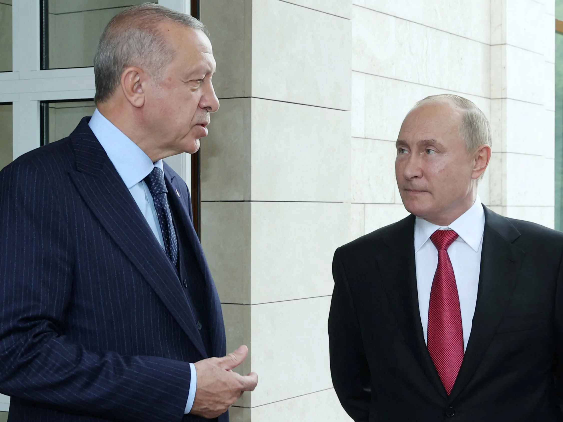 Recep Tayyip Erdogan i Władimir Putin