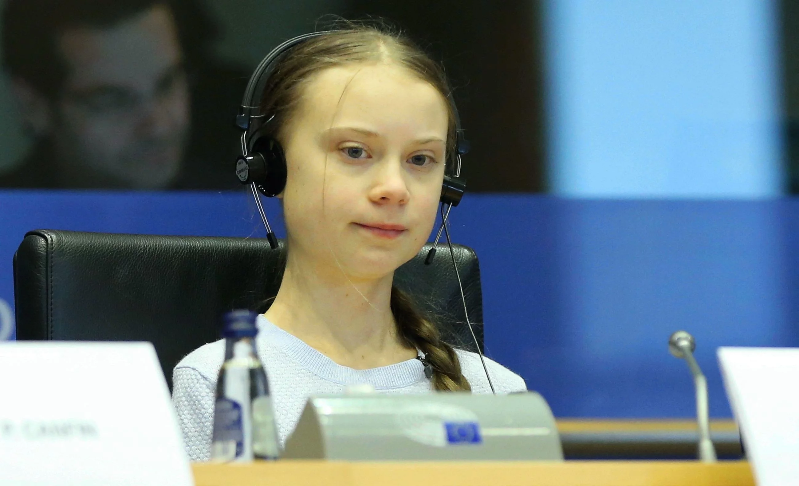 Greta Thunberg w Parlamencie Europejskim