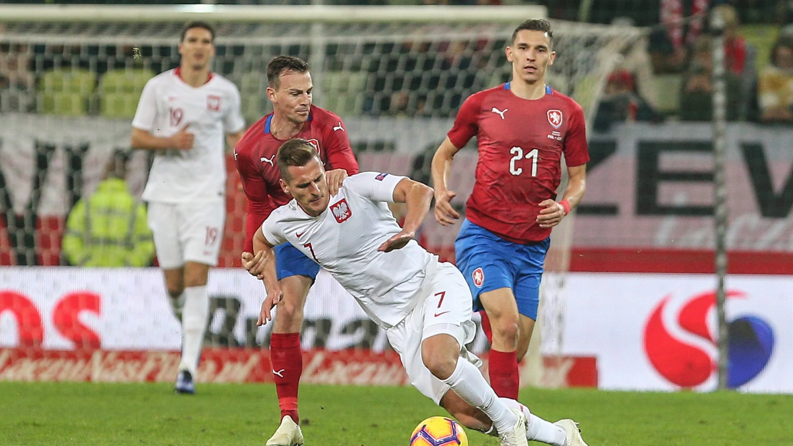 Arkadiusz Milik i czescy piłkarz