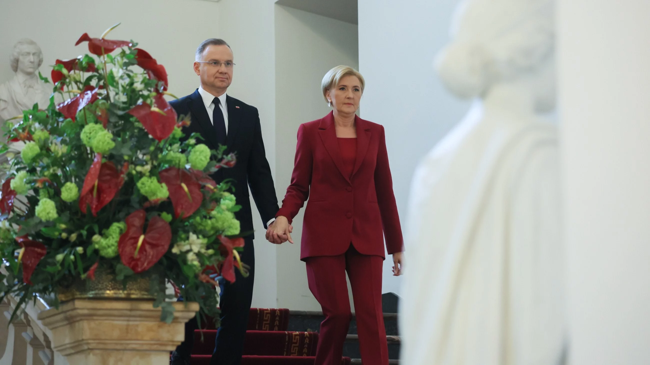 Andrzej Duda i Agata Kornhauser-Duda