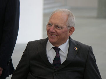 Wolfgang Schaeuble, 2015 r.