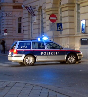 Wóz austriackiej policji