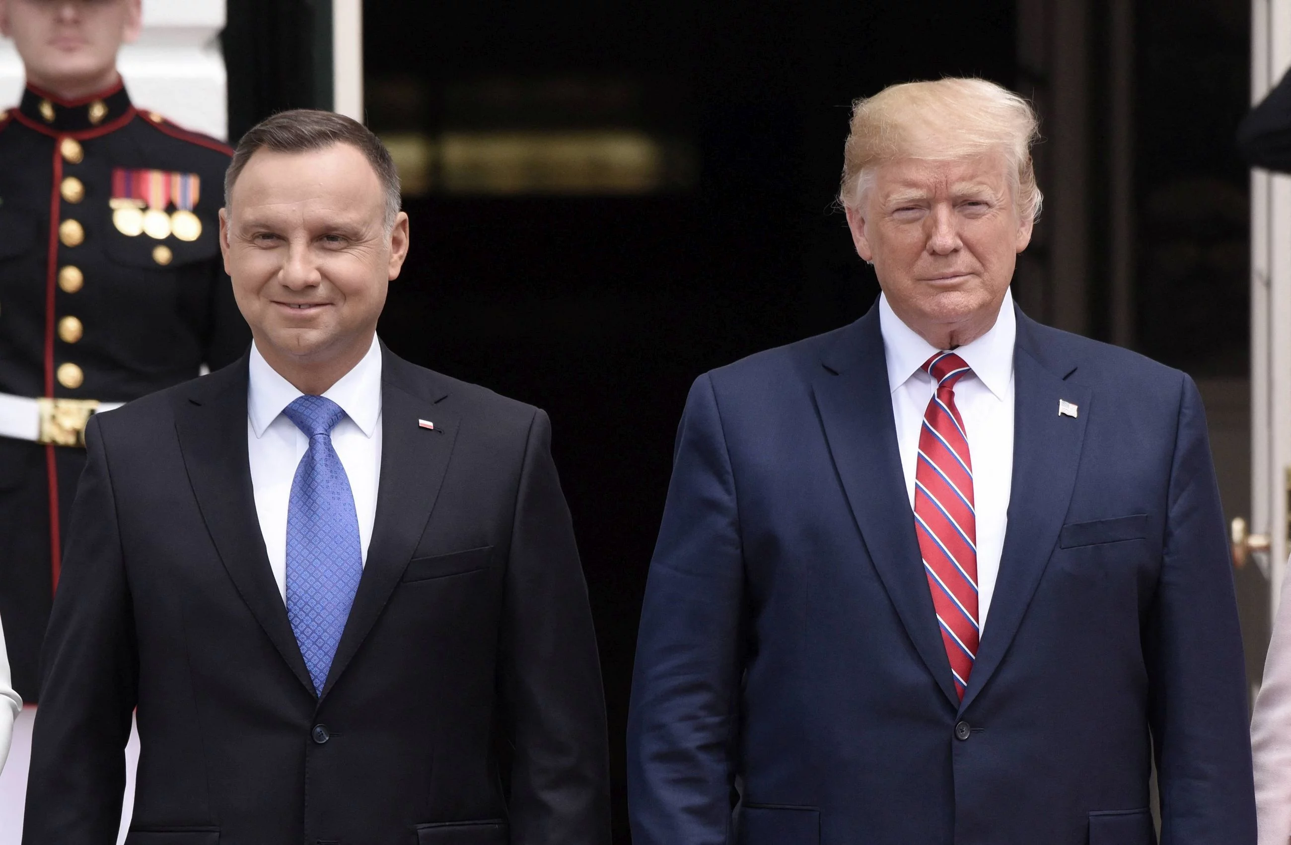 Andrzej Duda i Donald Trump