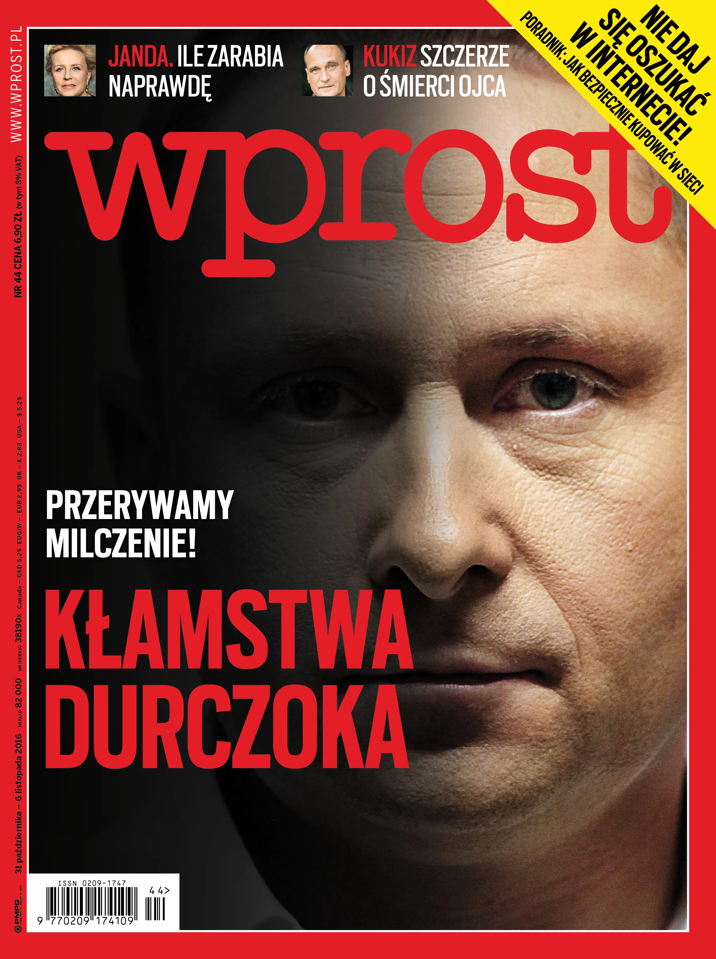 "Wprost" przerywa milczenie w sprawie Durczoka. Co jeszcze w najnowszym numerze?