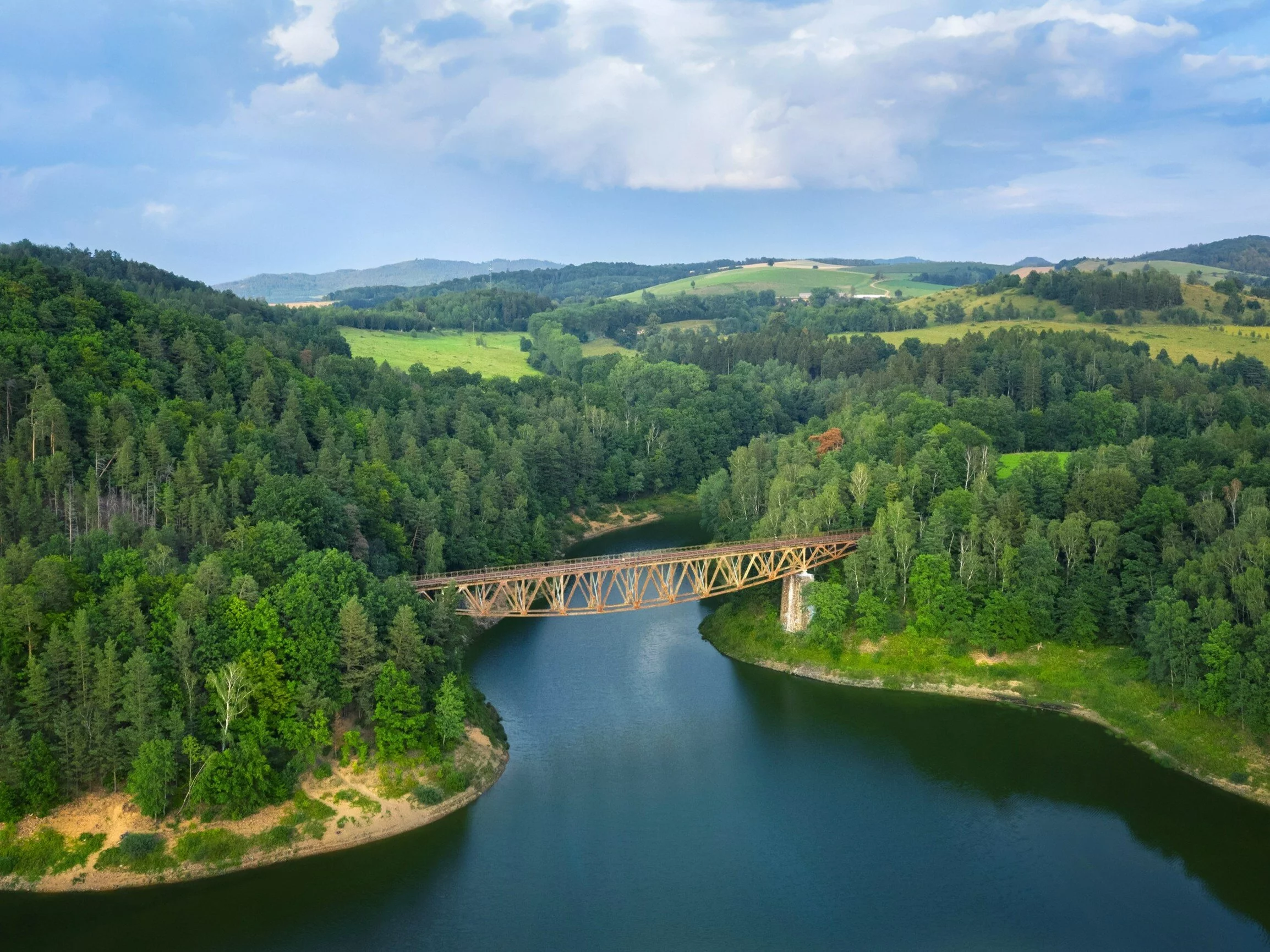 Jezioro Pilchowickie na Dolnym Śląsku