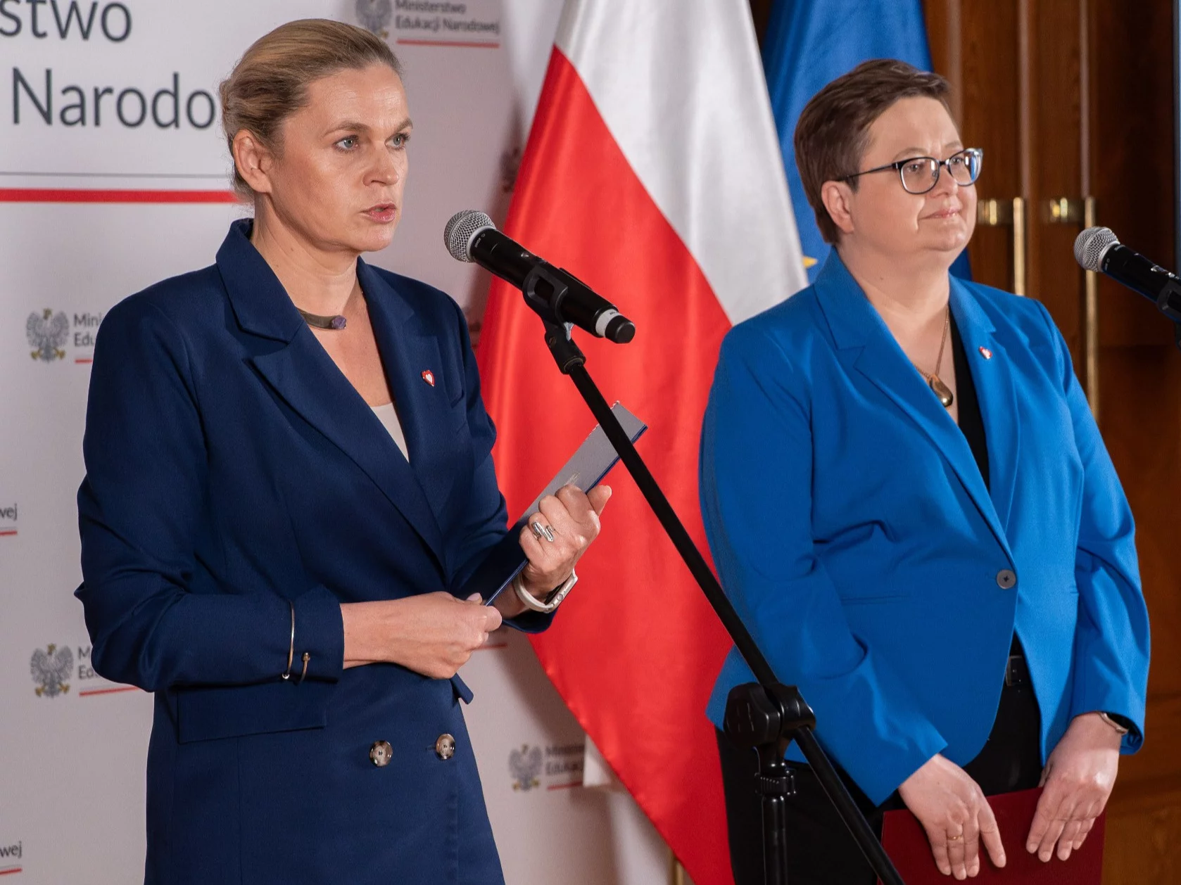 Barbara Nowacka i Katarzyna Lubnauer