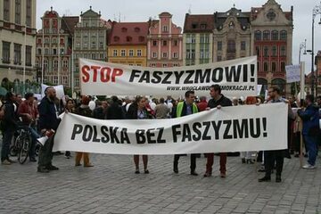 Wrocław, manifestacja antyfaszystowska (zdj. ilustracyjne)