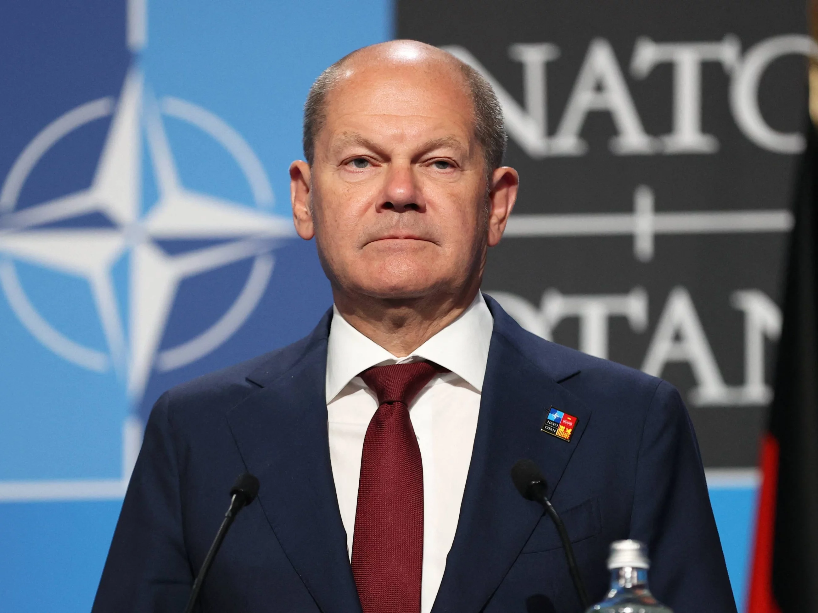 Kanclerz Niemiec Olaf Scholz.