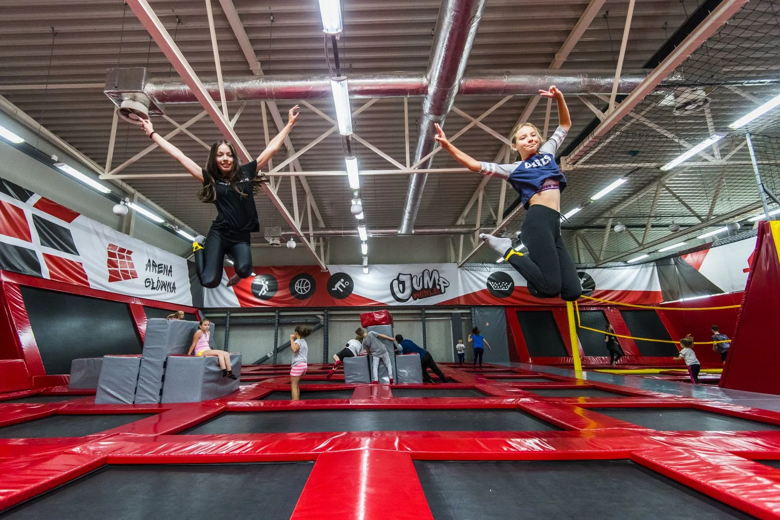 Park Trampolin #kochamskakac w JumpWorld