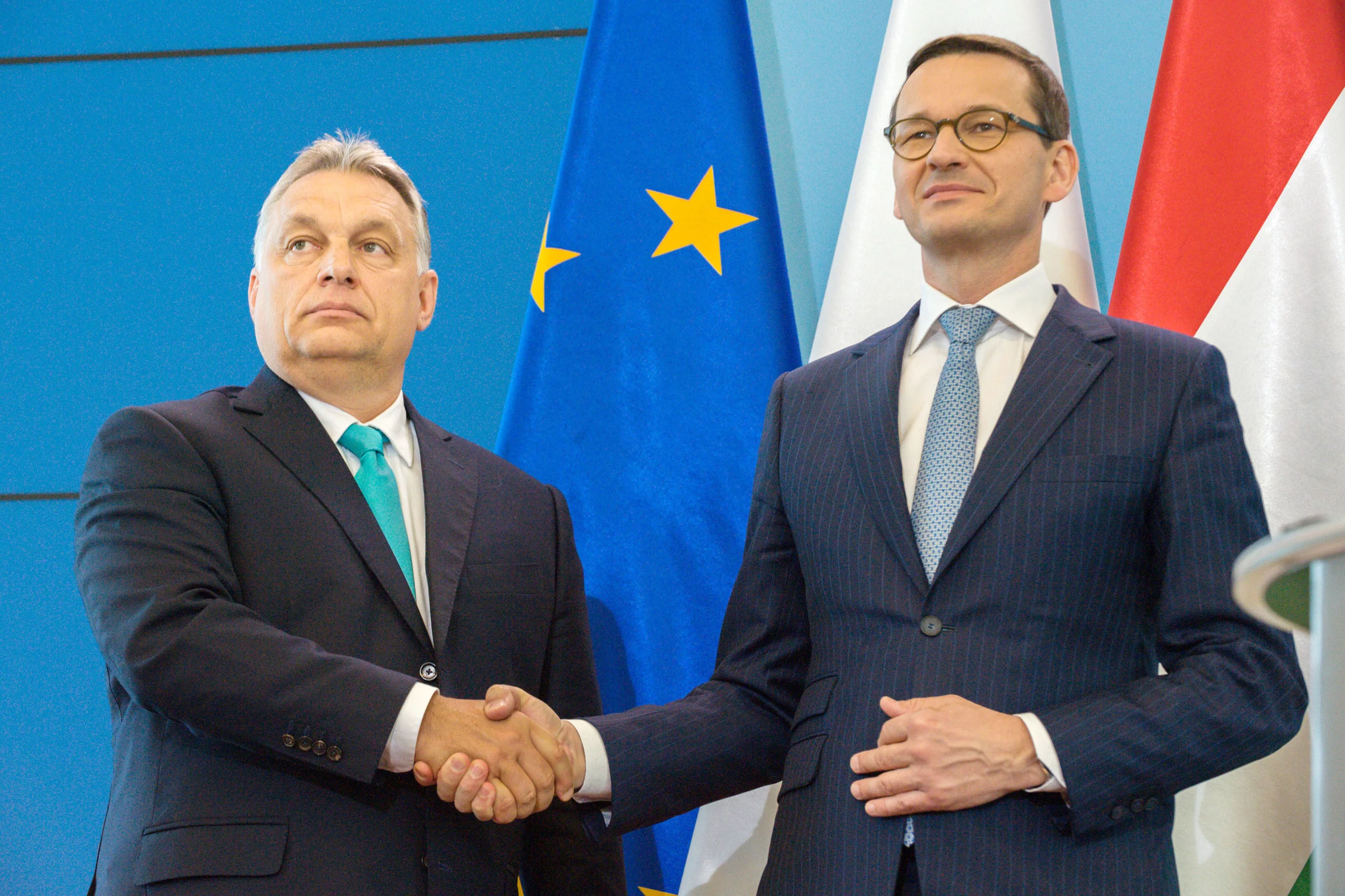 Viktor Orban i Mateusz Morawiecki