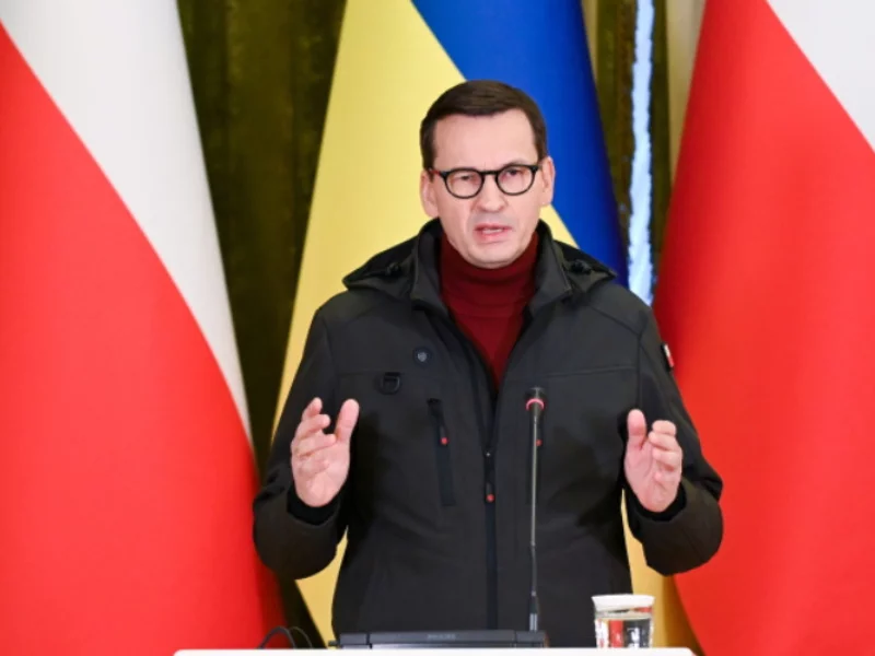 Premier Mateusz Morawiecki w Kijowie