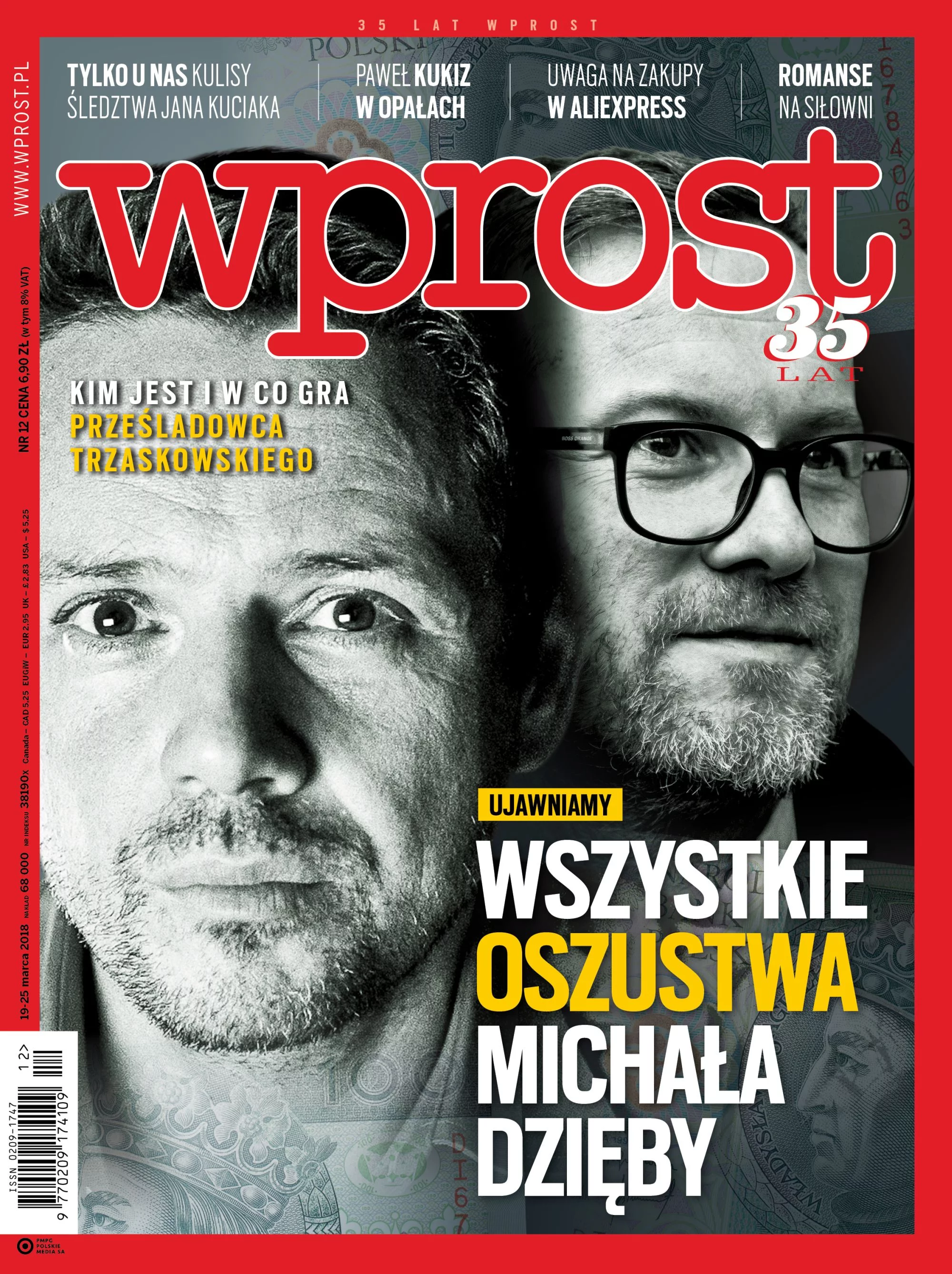 Okładka "Wprost" 12/2018