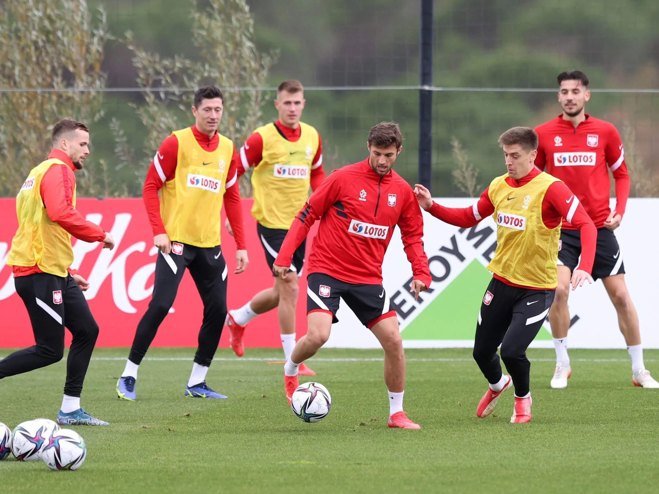 Trening reprezentacji Polski