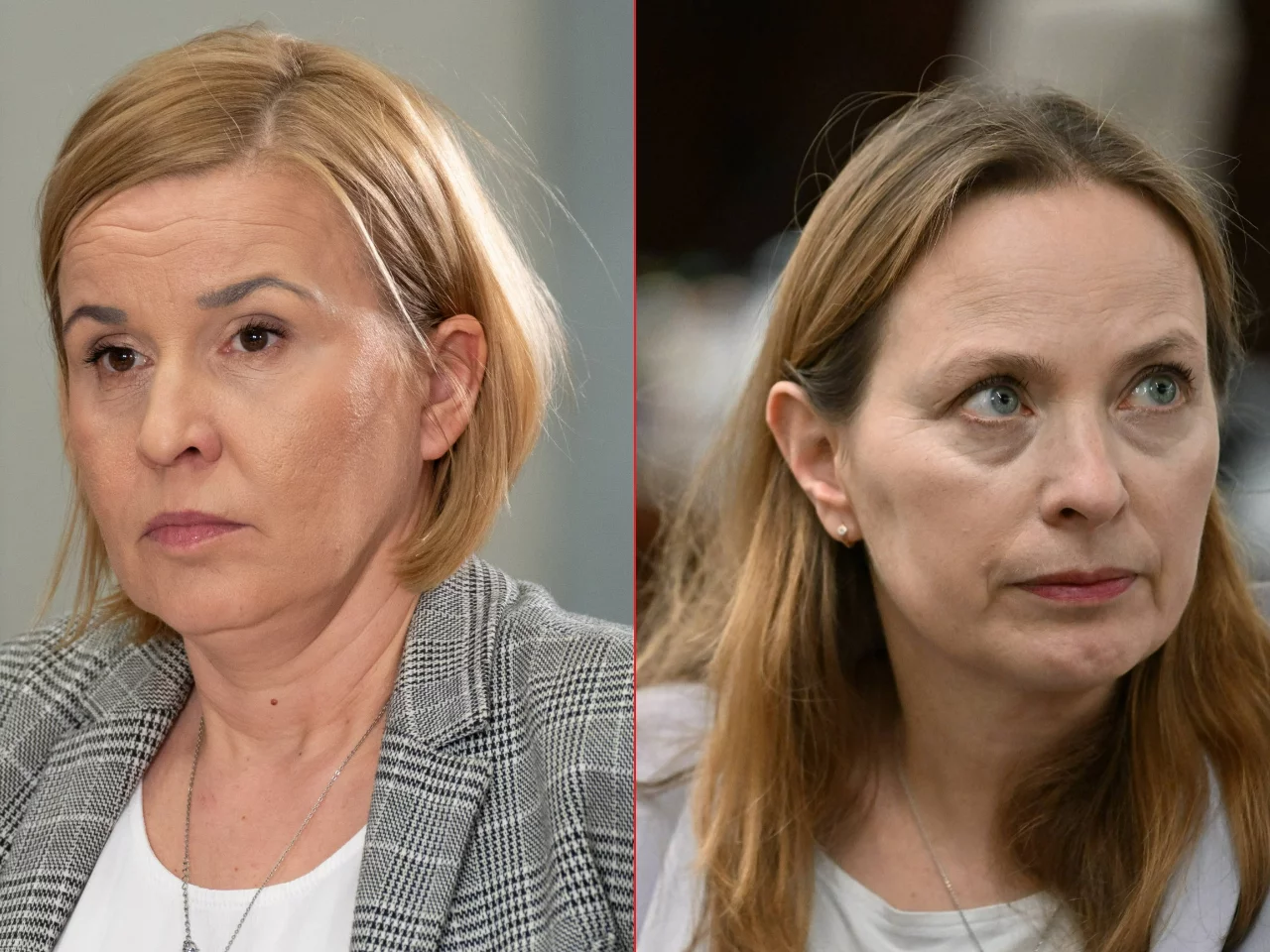 Posłanka Koalicji Obywatelskiej Magdalena Filiks i Minister funduszy i polityki regionalnej Katarzyna Pełczyńska-Nałęcz