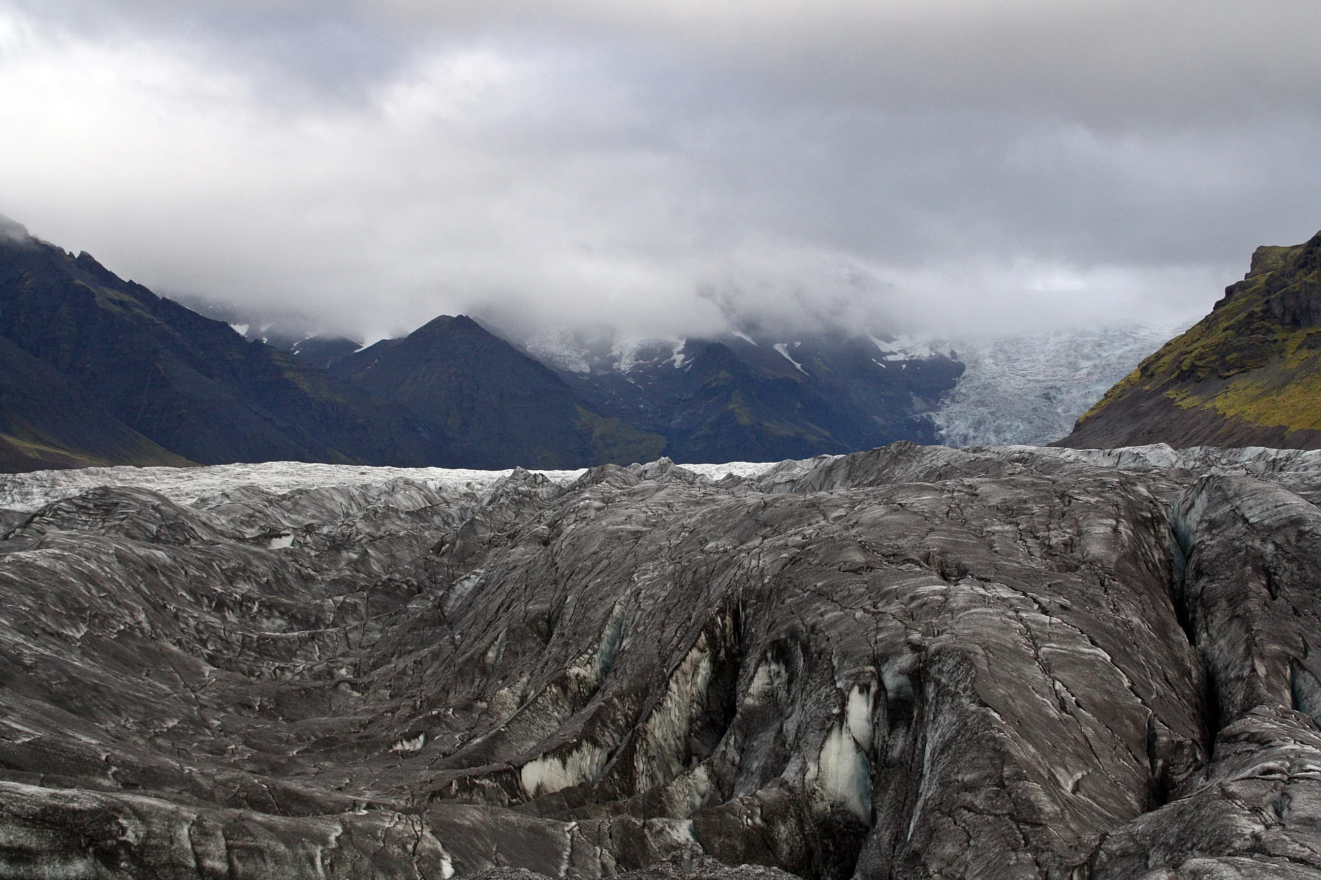 Wulkan Grímsvötn podczas erupcji z 2011 roku