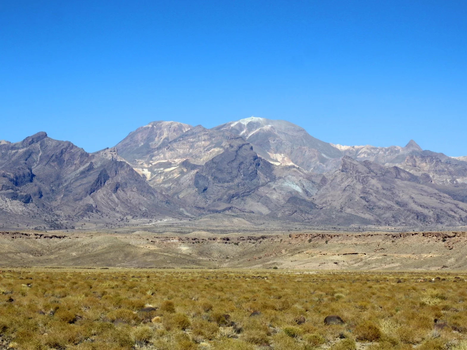 Wulkan Taftan w Iranie