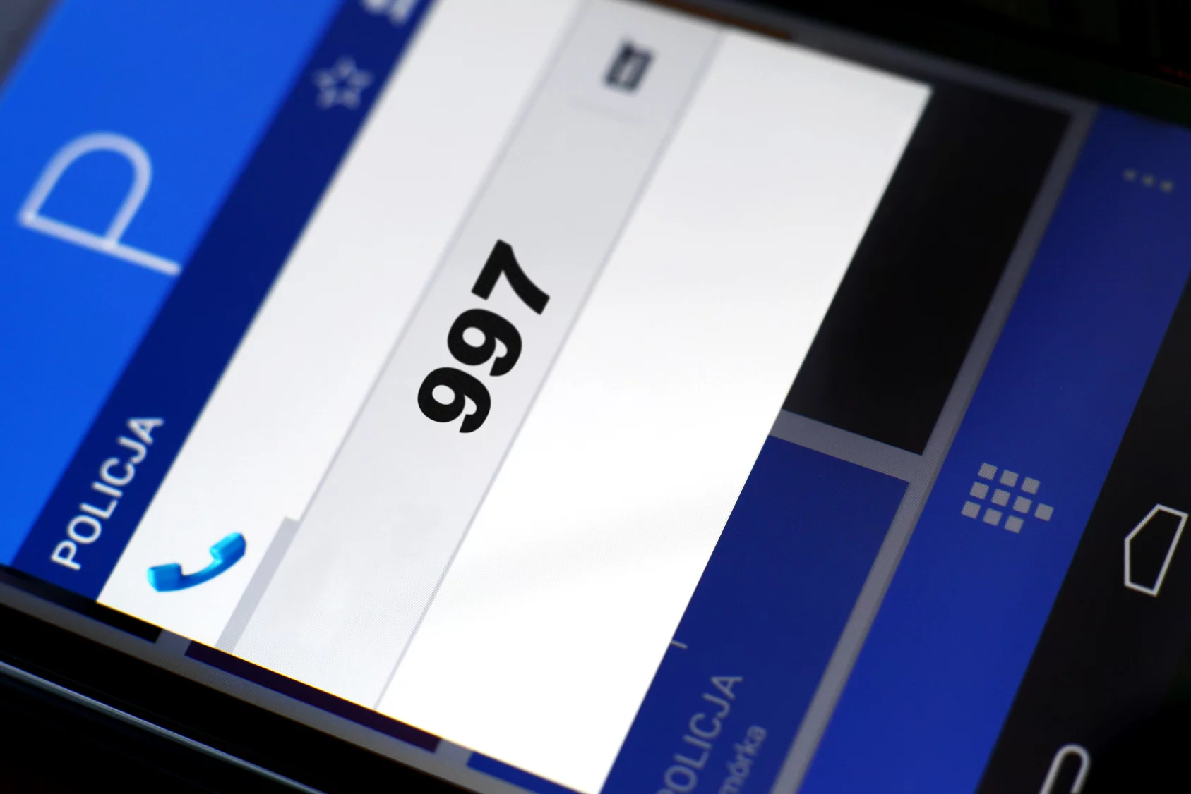 Policja, 997, zdjęcie ilustracyjne