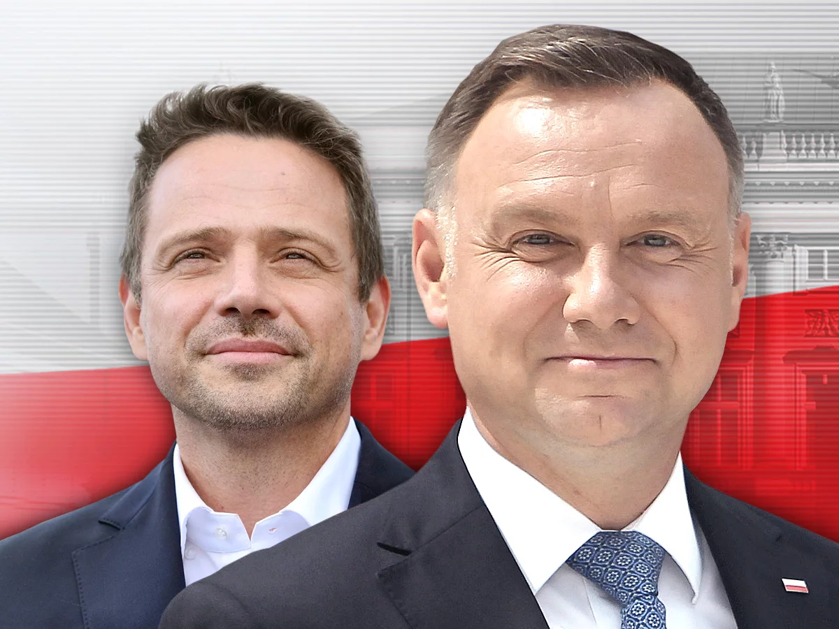 Andrzej Duda i Rafał Trzaskowski