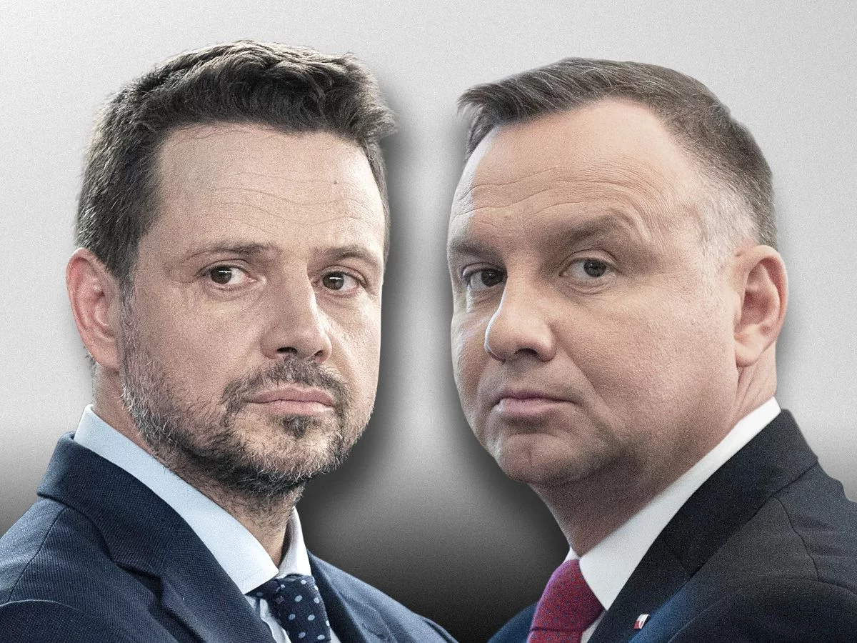 Rafał Trzaskowski i Andrzej Duda