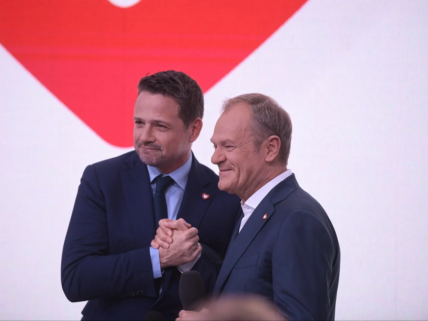 Rafał Trzaskowski i Donald Tusk