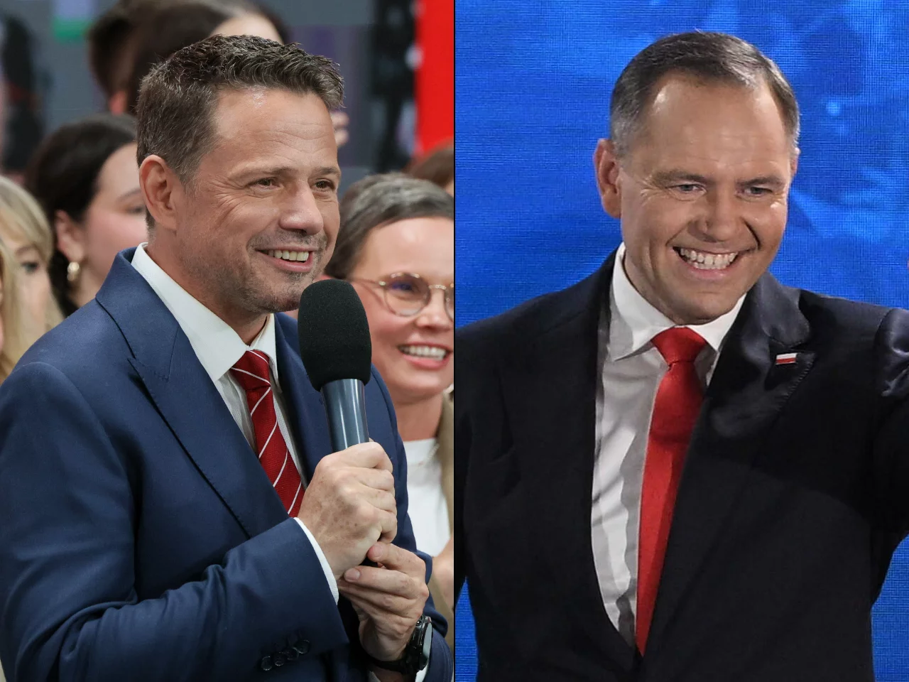 Rafał Trzaskowski i Karol Nawrocki