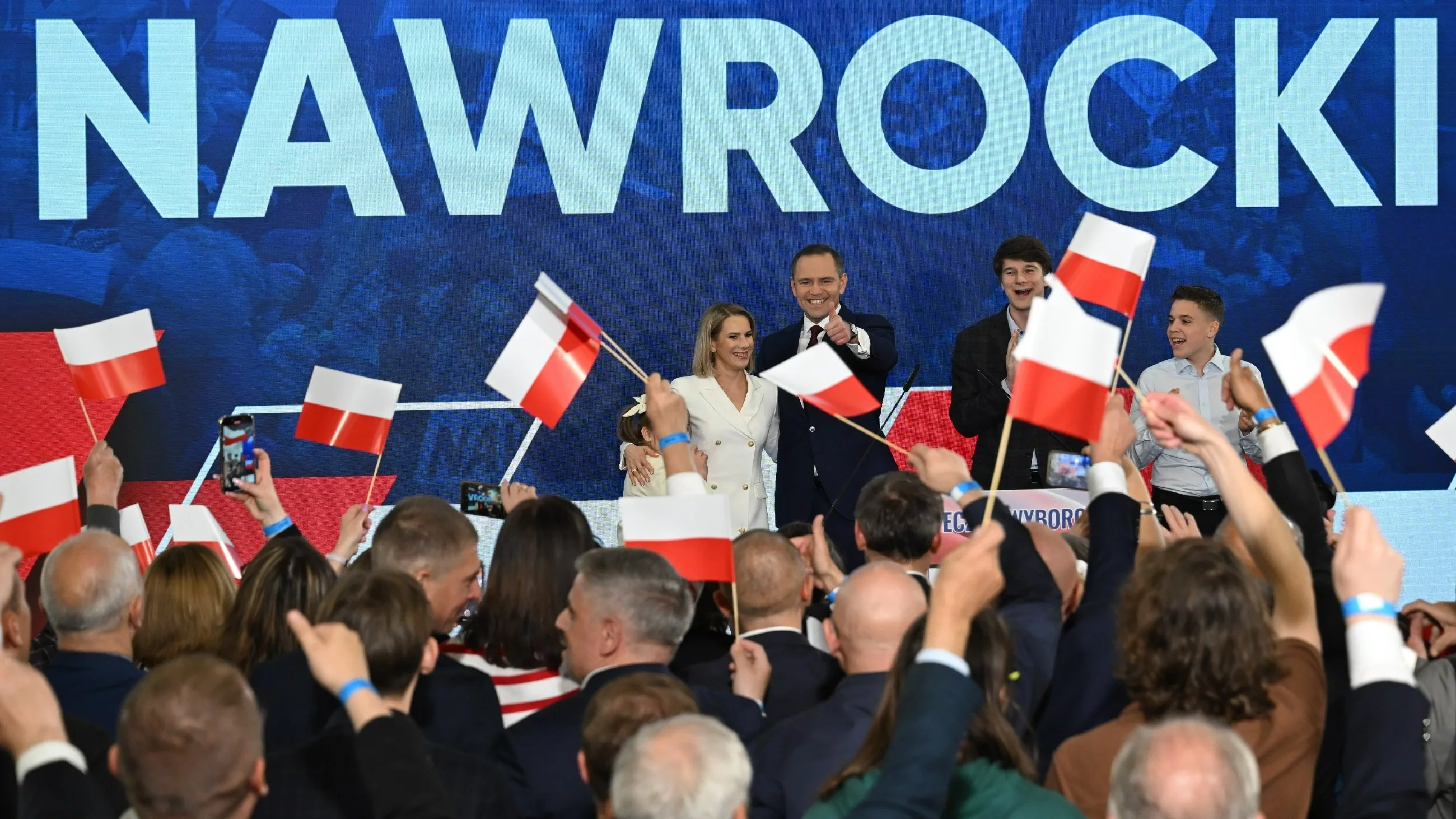 Karol Nawrocki z rodziną
