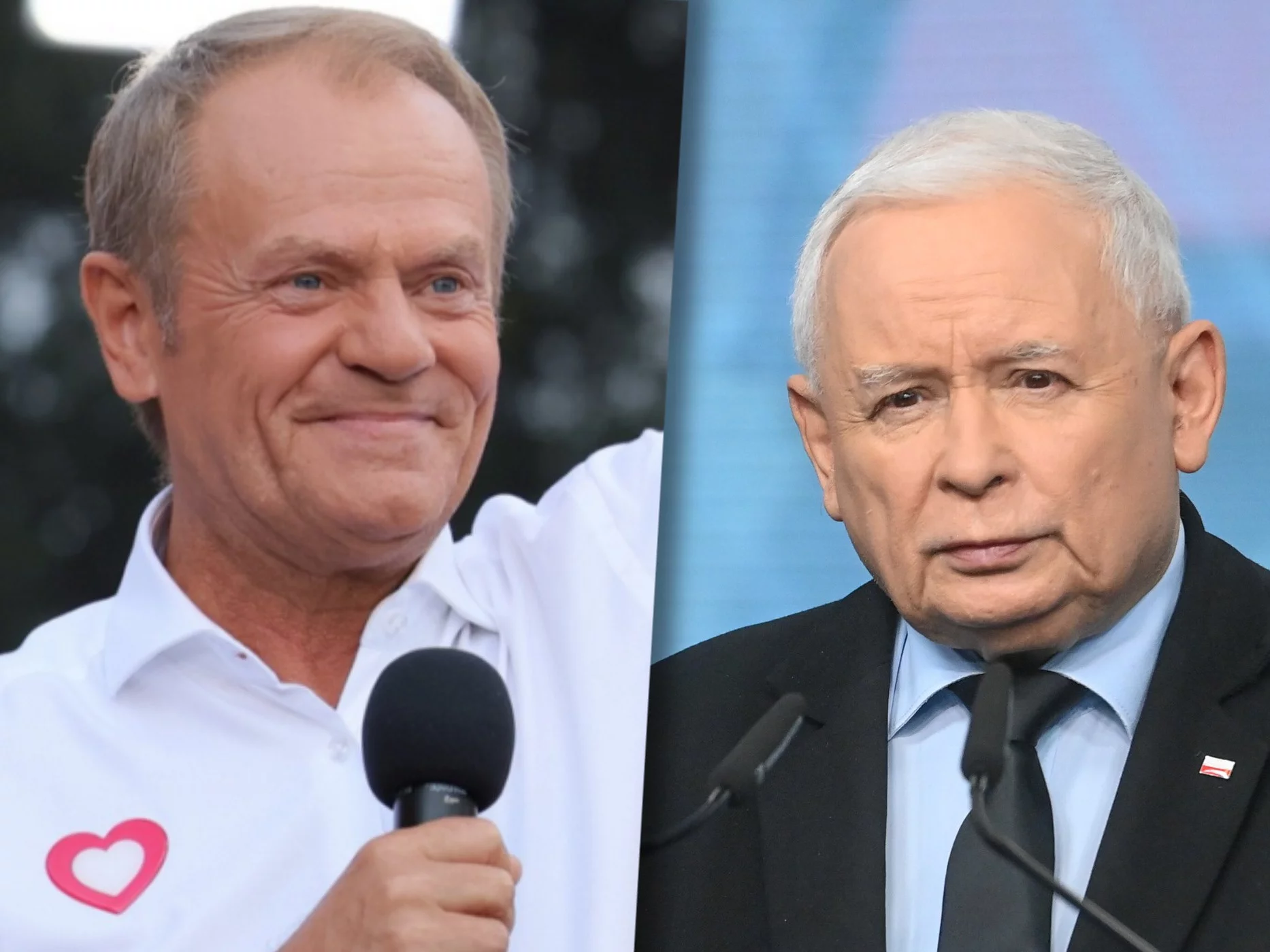 Donald Tusk i Jarosław Kaczyński