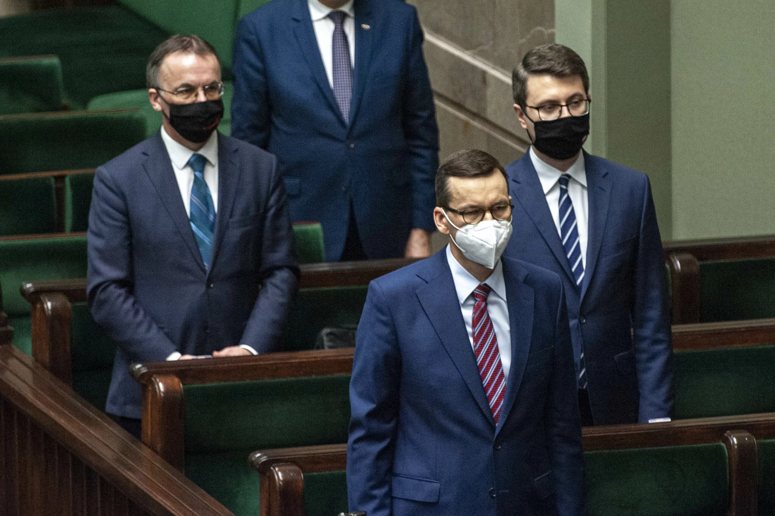 Ławy rządowe, Mateusz Morawiecki, Piotr Müller