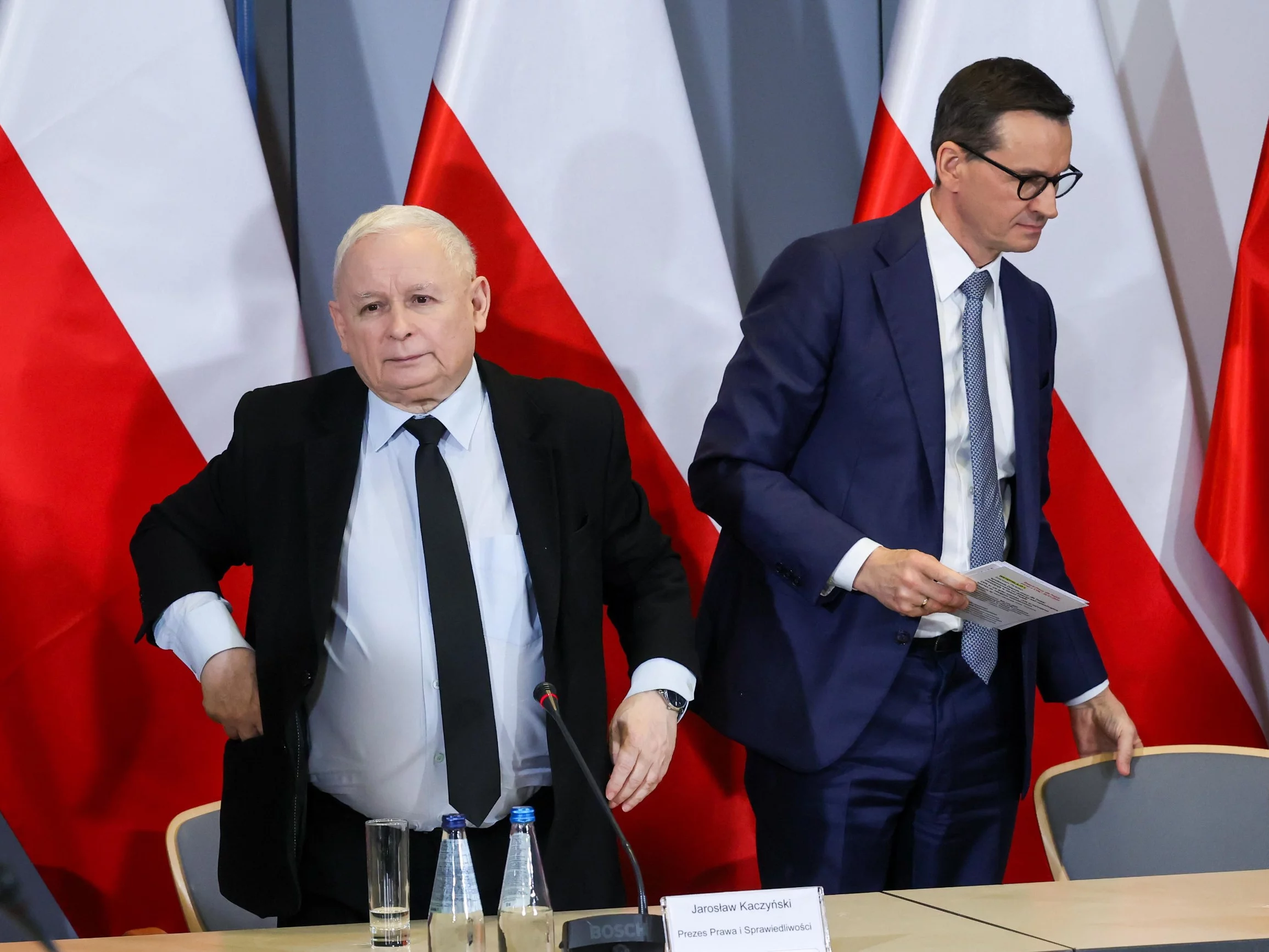 Jarosław Kaczyński, Mateusz Morawiecki