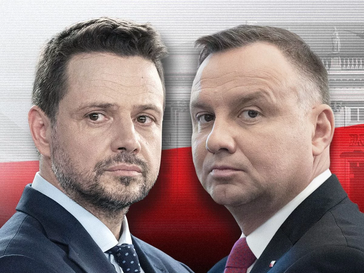 Rafał Trzaskowski i Andrzej Duda