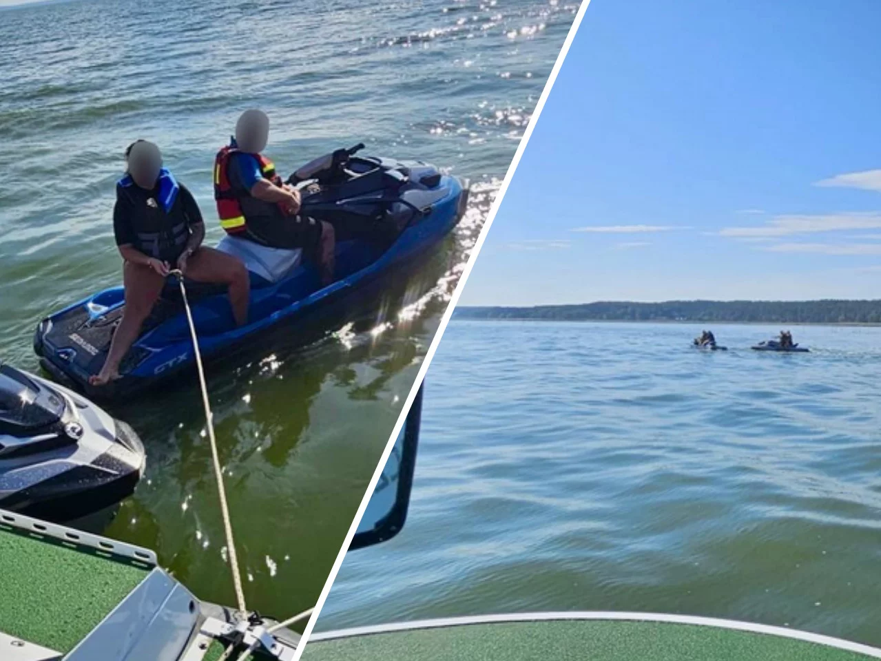 Wybrali się w rejs skuterami, wpłynęli do Rosji. Tak Polacy tłumaczyli się SG